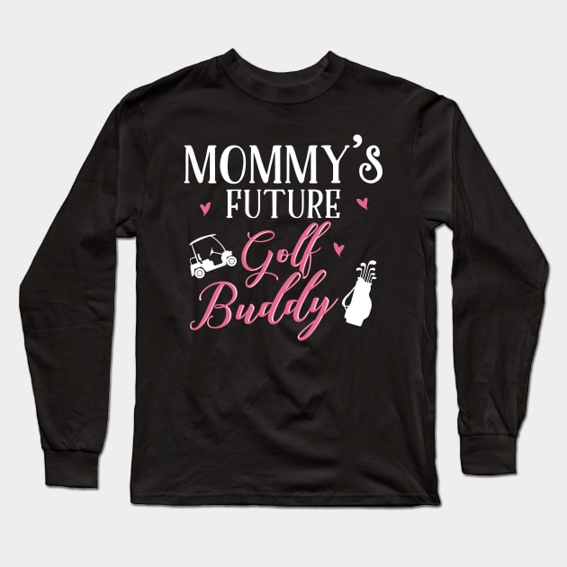 Golf Mom and Baby Matching T-shirts Gift Long Sleeve T-Shirt by KsuAnn